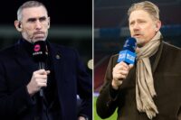 Martin Keown reignites Peter Schmeichel feud amid Arsenal goal row