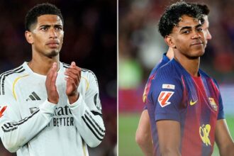 Lamine Yamal brutally mocks Jude Bellingham in Barcelona title celebrations with message