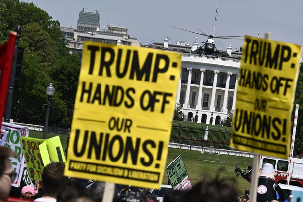 BBC ‘spend big on RIOT TRAINING’ for World Cup staff as Donald Trump protests staged