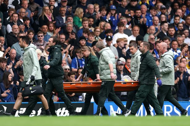 Chelsea issue Jesse Derry update after star taken to hospital with head injury