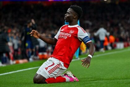 Mikel Arteta claims Bukayo Saka has the ‘aura’ to help Arsenal clinch Premier League title