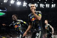 Tottenham’s survival bid dealt a blow as Leeds seize on Mathys Tel’s moment of madness