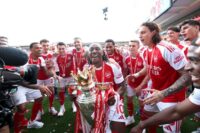 Eberechi Eze rubs salt in Tottenham wounds during Arsenal title celebrations