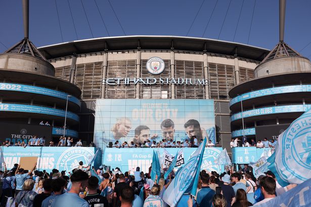 Man City fans line streets to celebrate cup double in final farewell to Pep Guardiola