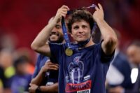 Celebrating PSG star takes brutal shot at Arsenal after Champions League win