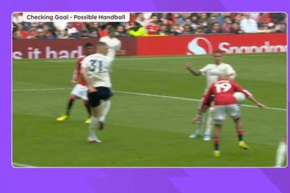 Referee chiefs admit Man Utd blunder after controversial handball goal