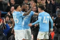 Man City breeze past Crystal Palace to keep pressure on Arsenal in title race