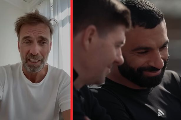 Mo Salah reaction says it all as Jurgen Klopp sends message ahead of his Liverpool exit