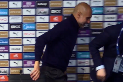 Pep Guardiola immediately leaves press conference after West Ham vs Arsenal message