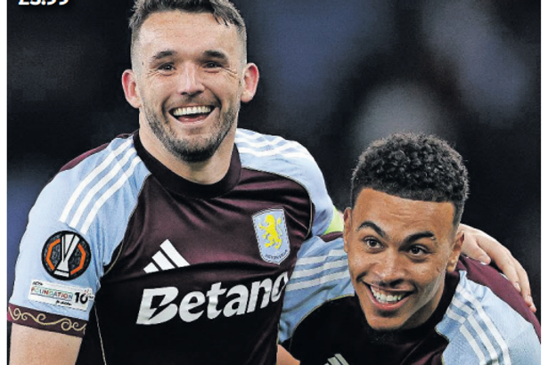 Get your 48-page Aston Villa Europa League souvenir special – now!