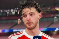 Declan Rice admits Mikel Arteta has been tough on Arsenal star behind the scenes