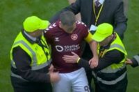 Bloodied Hearts star used as human shield during Celtic violence as he recalls harrowing moment