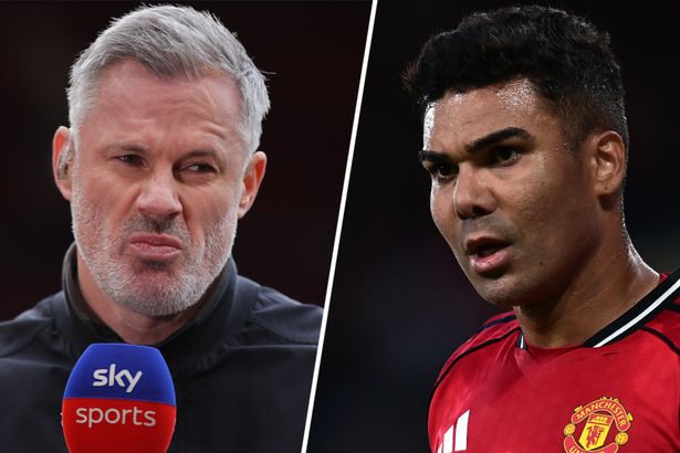 Man Utd star Casemiro slams Jamie Carragher for ‘disrespectful’ comment as row explodes
