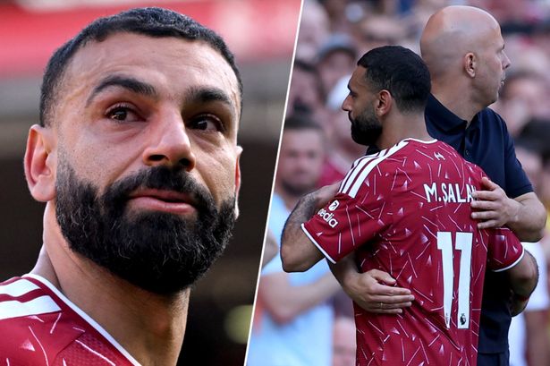 Mo Salah enjoys classy Liverpool farewell but moment with Arne Slot tells its own story
