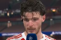 Declan Rice fires Chelsea swipe as Arsenal beat Atletico Madrid to seal Champions League final spot