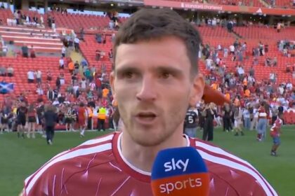 Andy Robertson’s agreement with next club as he makes emotional Liverpool admission