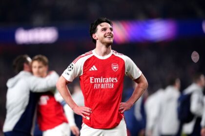 Declan Rice told he’d ‘never win a trophy’ – and he’s never been happier