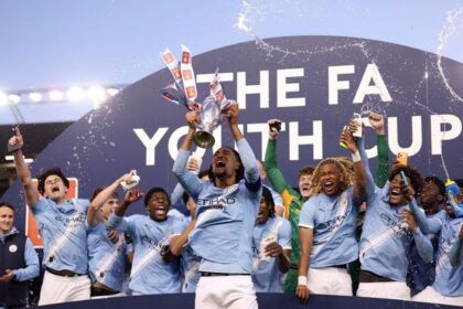 Man City beat Man Utd in FA Youth Cup final as ex-Premier League star’s son nets winner