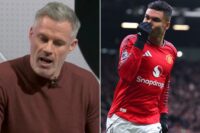 Jamie Carragher backs down over Casemiro jibe after Man Utd star hits back