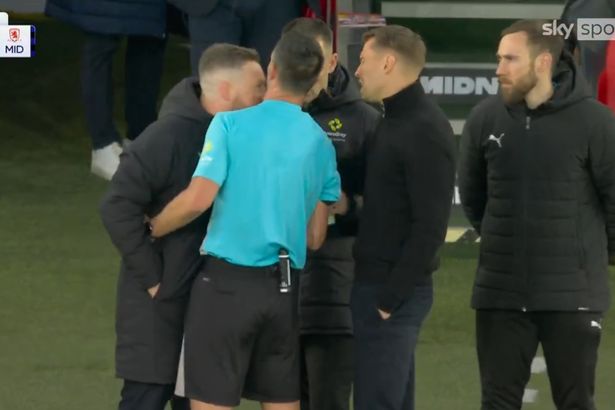 Fuming Southampton and Middlesbrough managers have to be SEPARATED during angry clash