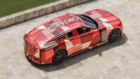 Jaguar’s Big Electric Sedan Loses The Bulky Camo For A Slinky Wrap