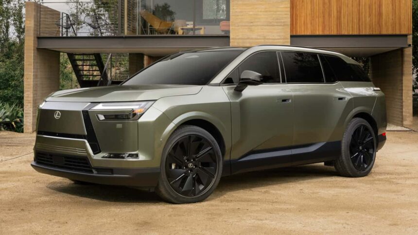 The 2027 Lexus TZ Electric SUV Pumps Out Fake V10 Sound