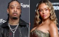 21 Savage Appears to Show First Look at Newborn Baby With Latto