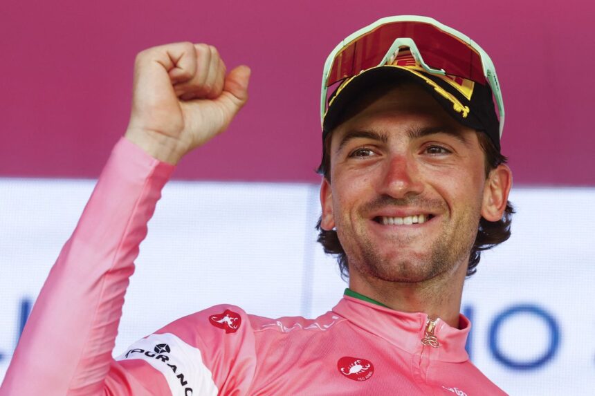 ‘This is something really crazy’ – Giulio Ciccone completes lifelong dream of wearing pink at Giro d’Italia