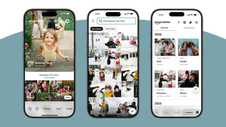 Amazon Photos challenges Google Photos with fresh redesign