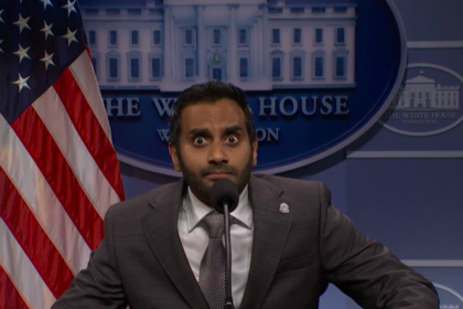 Aziz Ansari’s Kash Patel Partners Up With Colin Jost’s Pete Hegseth to Talk Iran, Rising Prices on ‘SNL’