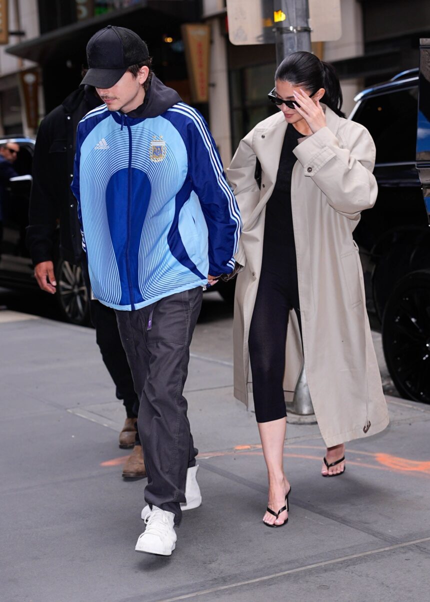 Kylie Jenner and Timothée Chalamet Take Their Opposite Couples Style to Broadway