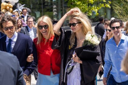 Apple Martin’s Graduation Was a Family Affair in Springtime Style