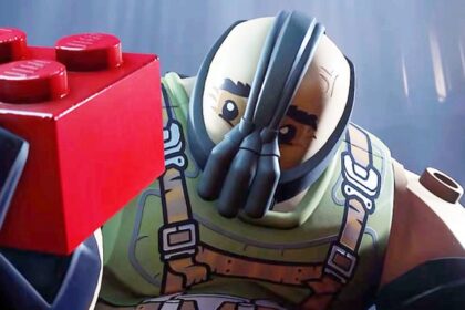 Renowned comedian Matt Berry helped create “lots of fun Bane bits” in Lego Batman: Legacy of the Dark Knight