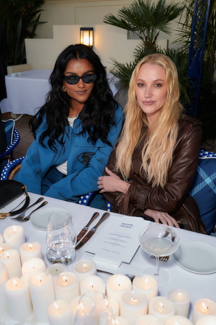 Burberry Brings the British Spirit (And Blue Check) to Hôtel Belles Rives