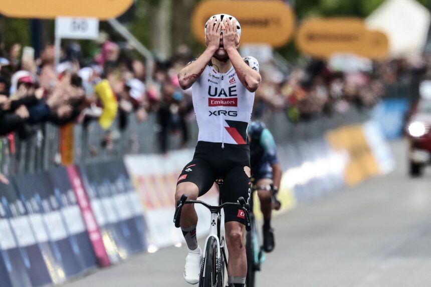 ‘I thought it was impossible but I kept pushing’ – Igor Arrieta defies all the odds to squeeze out a victory on Giro d’Italia stage 5
