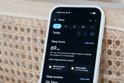 I tried Fitbit’s new sleep score and my bad marks are much easier to understand