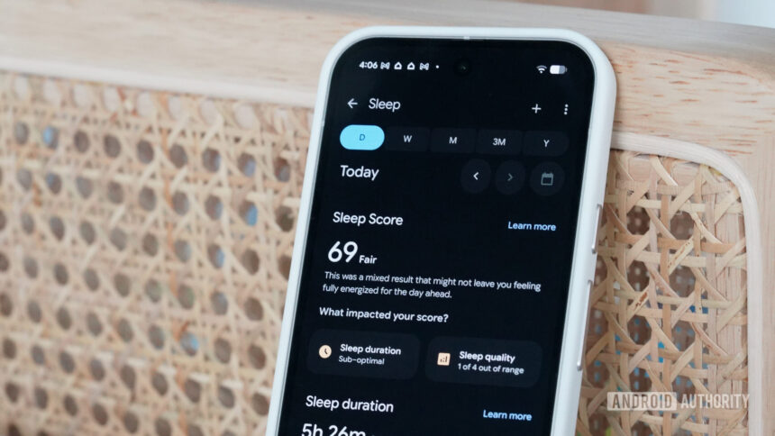 I tried Fitbit’s new sleep score and my bad marks are much easier to understand