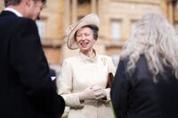 Princess Anne Wears Her Famous Stalactite Brooch to the Buckingham Palace Garden Party