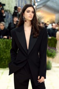 Loli Bahia Went for Ultra-Sleek Saint Laurent Tailoring at the Met Gala 2026
