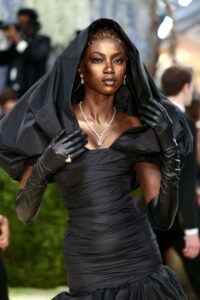Anok Yai Sent a Message at the Met Gala 2026 With Her Balenciaga “Black Madonna” Look