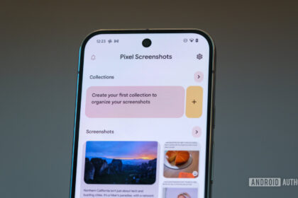 The Pixel Screenshots app could be the next big addition to Aluminium OS