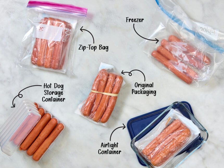 The Absolute Best Way to Store Hot Dogs