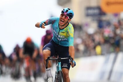 ‘Today was not on the plan’ – Davide Ballerini wins Giro d’Italia stage 6 after sprint favourites crash on final bend
