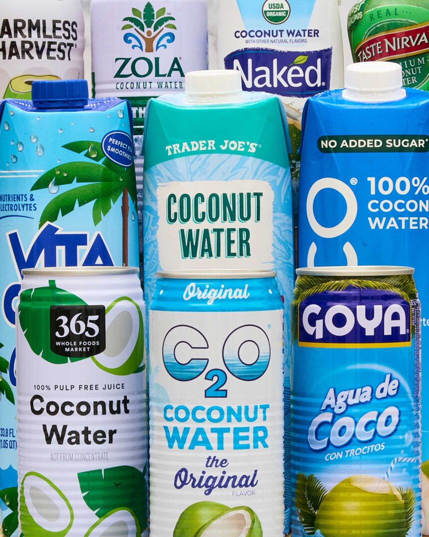 We Tried 8 Coconut Water Brands — the 1 Clear Winner Is So Good, We’re Buying It in Bulk