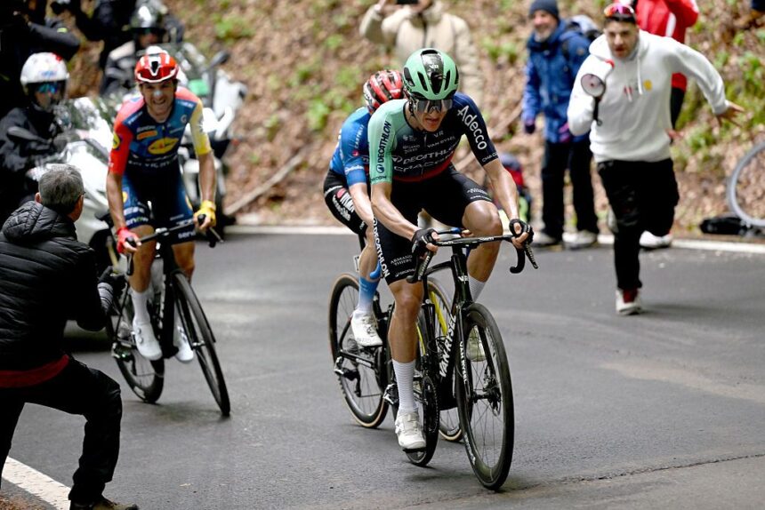 ‘I’m expecting to lose time on my opponents’ – Felix Gall braces himself for Giro d’Italia time trial despite dropping everyone except Vingegaard with bold attack on stage 9