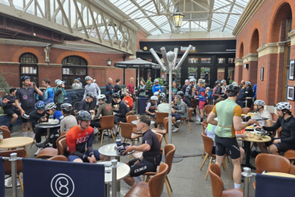 ‘The cycling community is always welcome in Windsor’ – the English town ‘overrun’ by cyclists, and the coffee shop at its heart