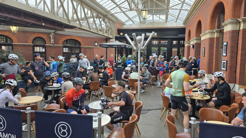 ‘The cycling community is always welcome in Windsor’ – the English town ‘overrun’ by cyclists, and the coffee shop at its heart