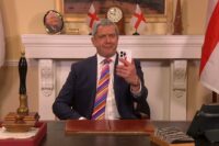 ‘SNL U.K.’ Cold Open: Peter Serafinowicz Guest Stars as Nigel Farage in Time-Traveling Downing Street Sketch