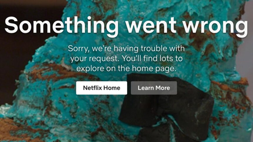 A Netflix error is conveniently blocking some users from canceling after price hike