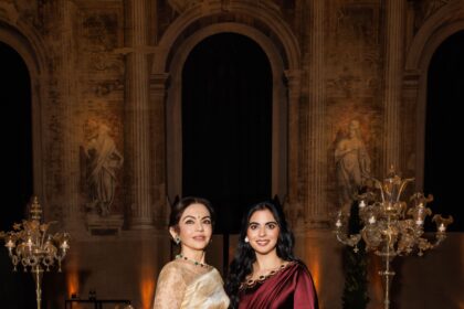 Italian Opulence Meets Indian Flair: Isha Ambani Hosted a Celebration for the Indian Pavilion During the Venice Biennale